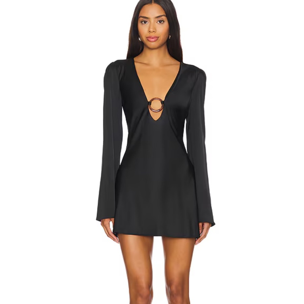 New stone cold fox bobby mini long sleeve dress